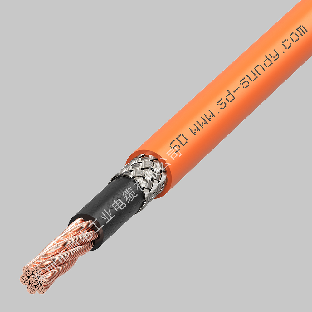 CF11高柔性拖链屏蔽单芯电缆