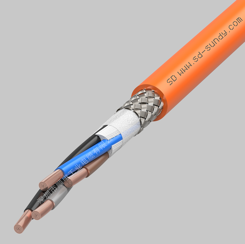 CF201高柔性拖链屏蔽电缆/动力电缆