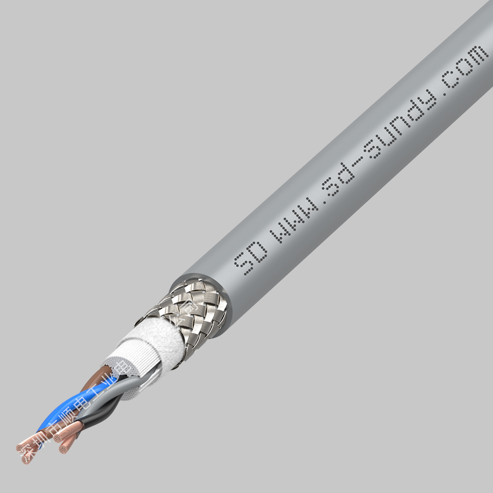YF231柔性拖链屏蔽控制电缆